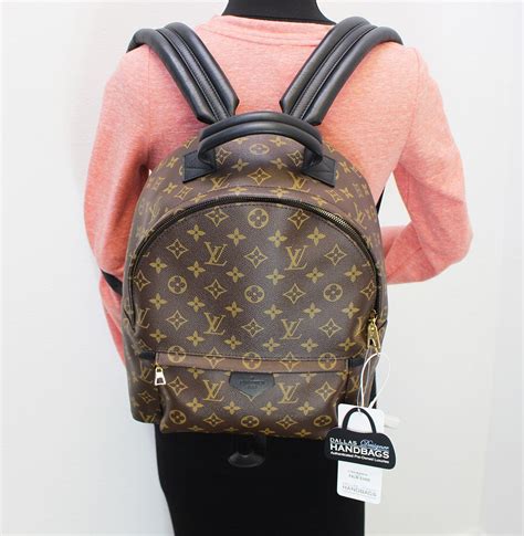 louis vuitton palm springs backpack sizes|Louis Vuitton monogram mini backpack.